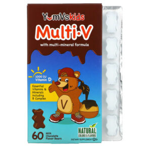 Yum-Vs Multi V + Multi-Mineral Formula Milk Chocolate 60 Bears 899105001551