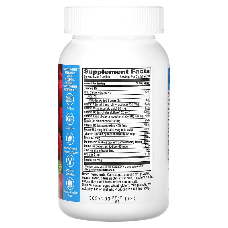 Yum-Vs Multi Vitamin for Adults Raspberry 60 Jelly Vitamins 2 Yum-Vs Multi Vitamin for Adults Raspberry 60 Jelly Vitamins 899105001766