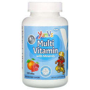 Yum-Vs Multi Vitamin + Minerals Delicious Fruit 120 viên 899105001681