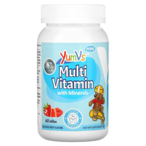 Yum-Vs Multi Vitamin + Minerals Delicious Fruit 60 viên 899105001094