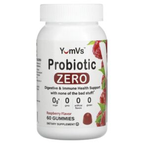 Yum-Vs Probiotic Zero Raspberry 60 viên 810048610310