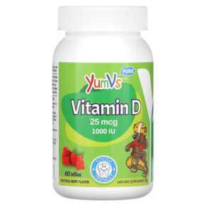 Yum-Vs Vitamin D Berry 25 mcg (1.000 IU) 60 viên 899105001162