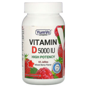 Yum-Vs Vitamin D Mixed Berry Flavor 5.000 IU 60 viên 856023007478