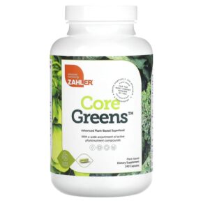 Zahler Core Greens Advanced Plant-Based Superfood 240 viên 848998082567