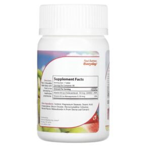 Zahler Junior D3 & K2 Peach Apricot 90 Chewable Tablets 3 Zahler Junior D3 & K2 Peach Apricot 90 Chewable Tablets 848998082284
