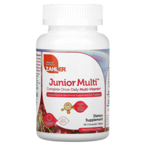 Zahler Junior Multi Complete Once-Daily Multi-Vitamin Natural Cherry 90 viên 848998080471