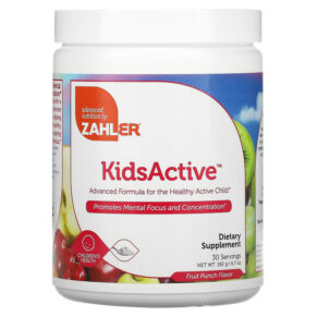 Zahler KidsActive Advanced Formula for the Healthy Active Child Fruit Punch 6.7 oz (192 g) 848998081669
