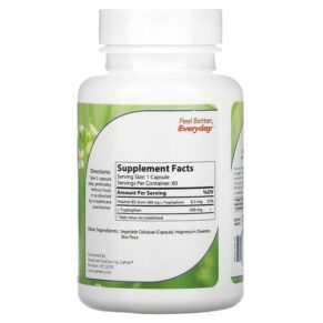 Zahler L-Tryptophan Purified L-Tryptophan 500 mg 60 Capsules 3 Zahler L-Tryptophan Purified L-Tryptophan 500 mg 60 Capsules 848998081249