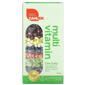 Zahler One Daily Daily Multivitamin + 20 Vitamins & Minerals + Spectra Blend 60 viên 848998082314