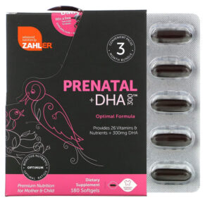 Zahler Prenatal + DHA 300 Optimal Formula 180 viên 848998081836
