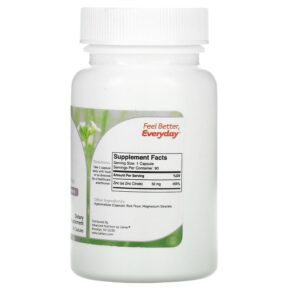 Zahler Zinc Bioactive Zinc Citrate 90 Capsules 848998082208