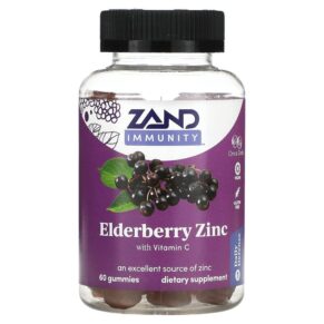 Zand Immunity Elderberry Zinc + Vitamin C 60 viên 041954667437