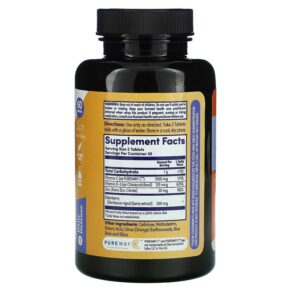 Zand Immunity Super C+ Elderberry with Zinc/Vitamin D3 60 Tablets 041954358182