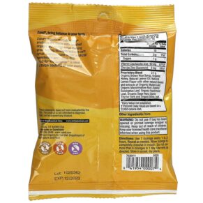 Zand Naturals Organic Lemon Honey 18 Throat Lozenges 041954000074