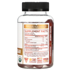 Zhou Nutrition Apple Cider Vinegar Harvest Apple 60 Vegan Gummies 669191679640