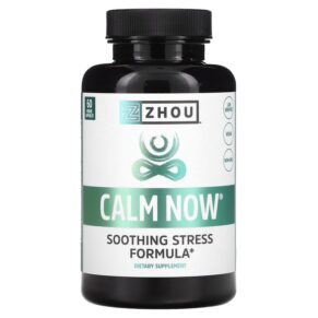 Zhou Nutrition Calm Now Soothing Stress Formula 60 viên 859805006034