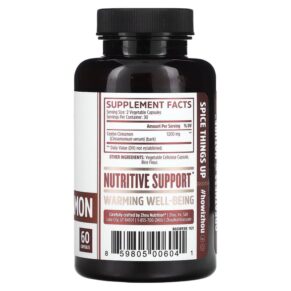 Zhou Nutrition Ceylon Cinnamon 60 Capsules 859805006041