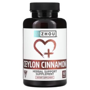 Zhou Nutrition Ceylon Cinnamon 60 viên 859805006041