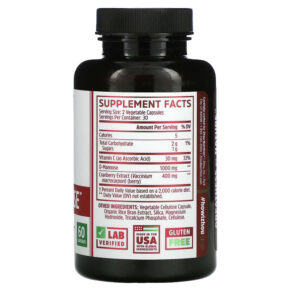 Zhou Nutrition Cran-Defense 60 Capsules 859805006089
