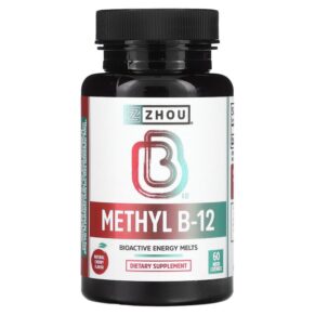 Zhou Nutrition Methyl B-12 Natural Cherry 60 Micro viên 859805006782