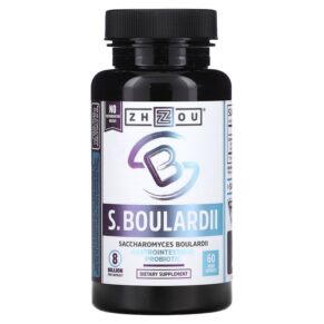 Zhou Nutrition Saccharomyces Boulardii Gastrointestinal Probiotic 8 Billion 60 viên 669191820165