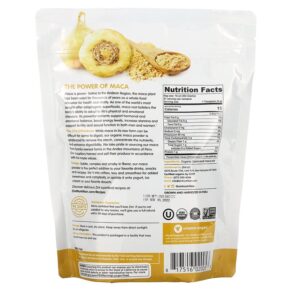 Zint Maca Organic Gelatinized Powder 16 oz (454 g) 817516020053