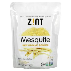 Zint Mesquite Raw Organic Powder 16 oz (454 g) 817516020107
