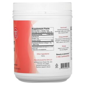 Zint Pure Grass-Fed Collagen Peptides 16 oz (454 g) 817516026109