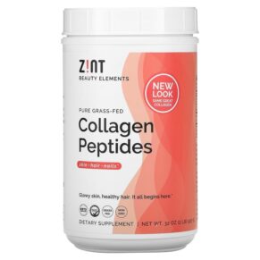 Zint Pure Grass-Fed Collagen Peptides 2 lbs (907 g) 817516026116