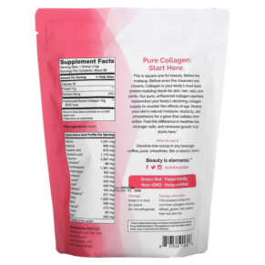 Zint Pure Grass-Fed Collagen Peptides Unflavored 16 oz (454 g) 817516023016