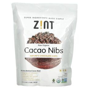 Zint Raw Organic Cacao Nibs 32 oz (907 g) 817516020534