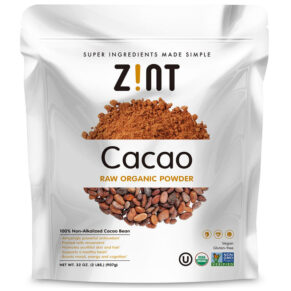 Zint Raw Organic Cacao Powder 32 oz (907 g) 817516020374