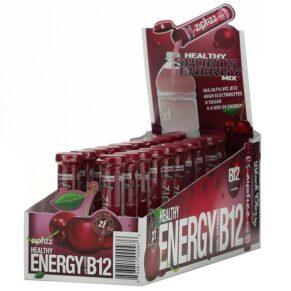 Zipfizz Healthy Sports Energy Mix + Vitamin B12 Black Cherry 20 Tubes 0.39 oz (11 g) 893811000976