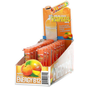 Zipfizz Healthy Sports Energy Mix + Vitamin B12 Peach Mango 20 Tubes 0.39 oz (11 g) 857167006112