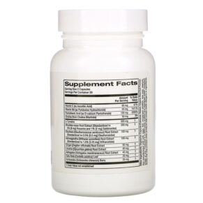 ZOI Research Adrenal Support 60 Vegetarian Capsules 898220017454